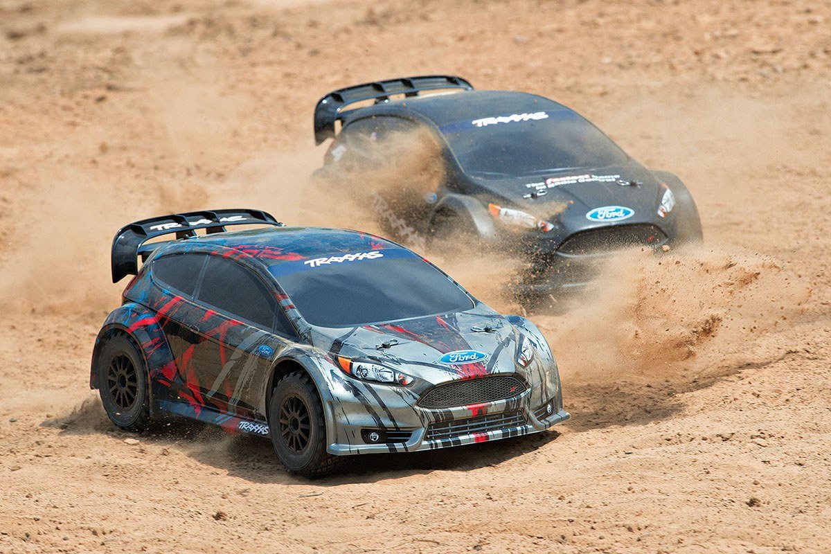 TRAXXAS Rally Ford Fiesta ST Радиоуправляемая раллийная модель Купить с  доставкой